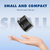 Magnetic phone holder with vacuum suction securely holding smartphone in car dashboard mount